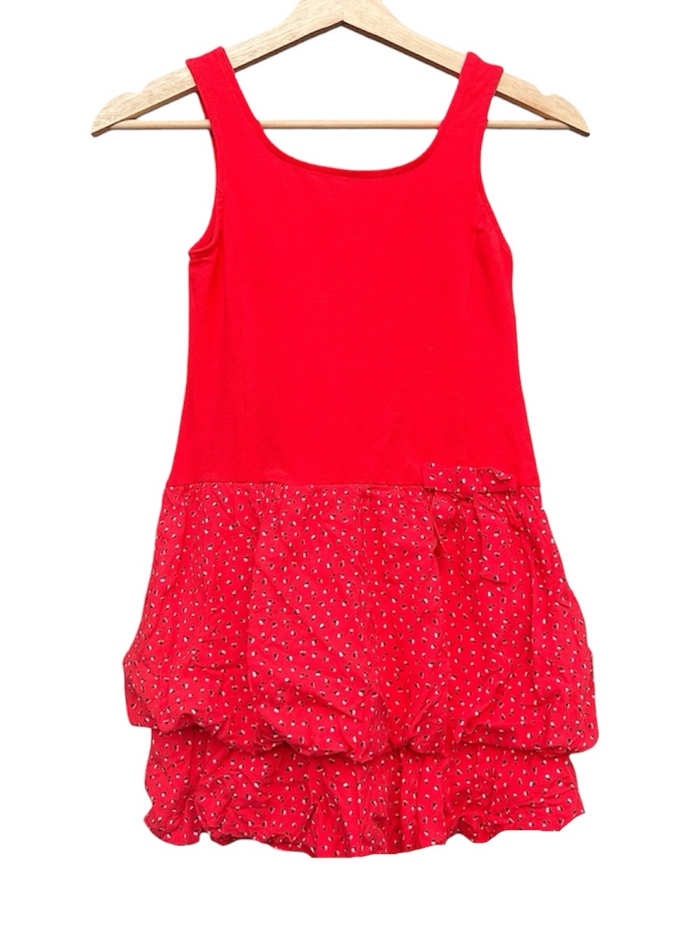 Cat & Jack Red Tank Bubble Dress